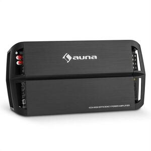 Auna AMP490BK 4 canale Amplificator auto 360W clasa A telecomandă / B amplificator imagine