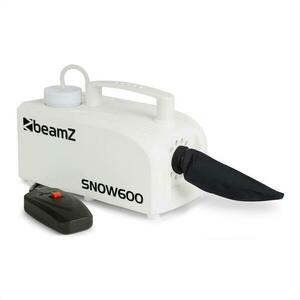 Beamz SNOW 600, 600 W, alb, aparat de zăpadă, volum 0, 25 l, cablu de 5 m, telecomandă imagine