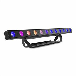 Beamz Professional LCB145, rampă de iluminare cu LED, 12 x 8 W, RGBW, diode LED, negru imagine