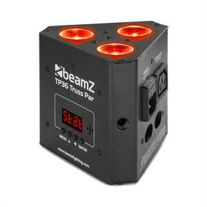 Beamz TP 36 Truss Par, reflector uplight, 3 x 4 W 4 în 1 LED, RGB-UV, LED display imagine