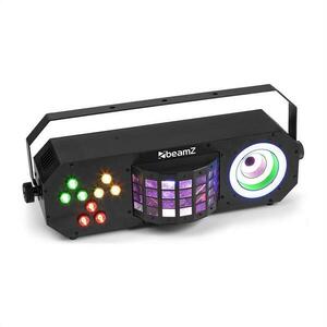 Beamz LightBox 3, efect de petrecere, efect de vapori/derby/visual ring, RGBAW-UV, negru imagine