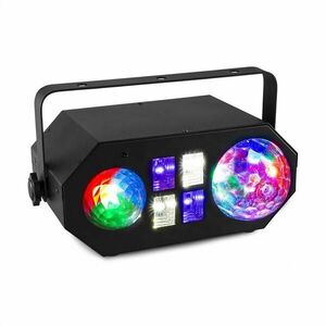 Beamz LEDWAVE LED, Jellyball, 6x3W, RGB, Watrwave 1x4W, RGBW UV / stroboscop 4x3W, negru imagine