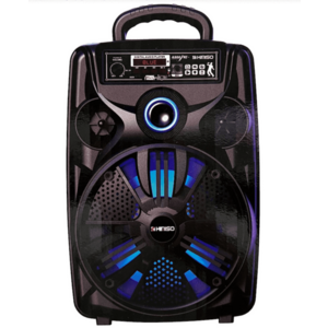 Boxa portabila QS-825 KIMISO cu Bluetooth si Microfon pentru Karaoke 8" imagine