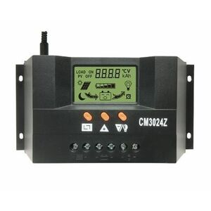 Regulator-controler solar MH 30A, 12V/24V, 2 X USB si LCD imagine