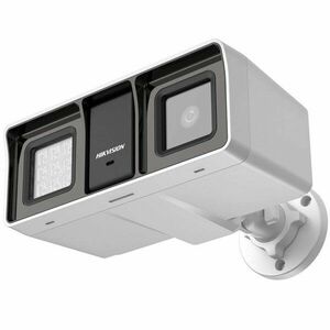 Camera supraveghere exterior Hikvision Smart Hybrid Light DS-2CE18K0T-LFS(2.8MM), 5MP 3K, IR/lumina alba 60 m, 2.8 mm, microfon imagine