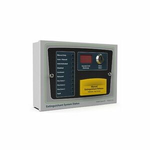 Indicator de stare Kentec W921113W8, selector cu cheie, declansare manuala, 10 LED-uri, compatibil Sigma XT/XT+, Syncro XT+, weatherproof imagine