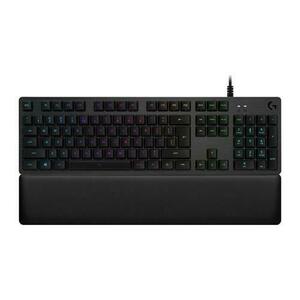 Tastatura Gaming Mecanica Logitech G513 Carbon RGB GX Brown Switch, USB (Negru) imagine