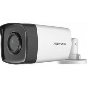 Camera supraveghere video Hikvision HD Bullet Turbo DS-2CE17H0T-IT3F2C, 5MP, CMOS, 2560 x 1944@30fps, 2.8mm (Alb) imagine