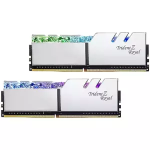 Memorie G.SKILL Trident Z Royal Silver, 64GB(2x32GB) DDR4, 4000MHz CL18, Dual Channel Kit imagine