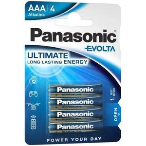 Baterii Panasonic Evolta Alkaline AAA, 4 buc imagine