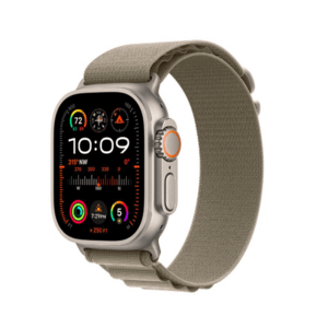 Smartwatch Apple Watch Ultra 2 GPS + Cellular, 49mm Titanium Case with Olive Alpine Loop - Small imagine
