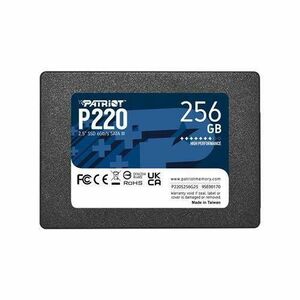 SSD Patriot P220, 256GB, SATA-III, 2.5inch imagine