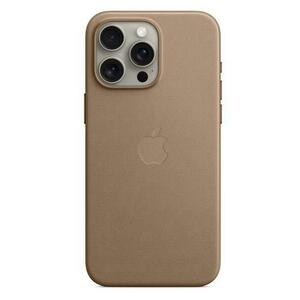 Husa Protectie Spate Apple FineWoven Case MagSafe pentru Apple iPhone 15 Pro Max (Maro) imagine