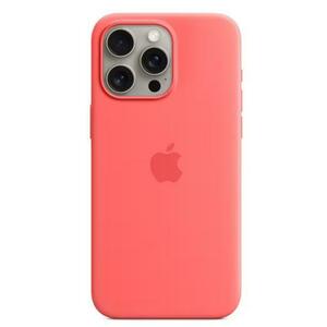Husa Protectie Spate Apple Silicone Case MagSafe pentru Apple iPhone 15 Pro Max (Rosu) imagine