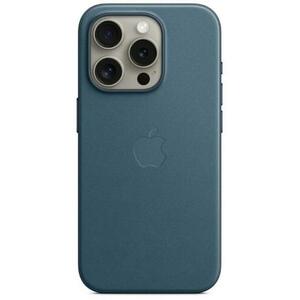 Husa Protectie Spate Apple FineWoven Case MagSafe pentru Apple iPhone 15 Pro (Albastru) imagine