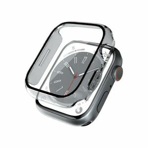 Carcasa ecran smartwatch, Crong, Sticla/Policarbonat, Transparent imagine