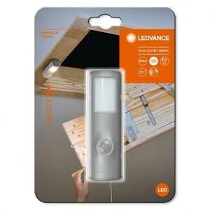 Mini lanterna LED Ledvance NIGHTLUX Torch cu senzor de miscare si lumina, 0.4W, 10 lm, lumina neutra (4000K), IP54, 3xAAA, Gri imagine