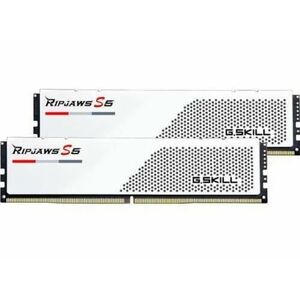 Kit Memorie G.Skill Ripjaws S5 XMP 3.0 White 32GB, DDR5-6000Mhz, CL32, Dual Channel imagine