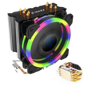 Cooler CPU Inaza Polar 5, iluminare RGB, 1 x 120mm imagine