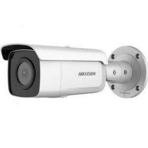 Camera de supraveghere Hikvision DS-2CD2T46G2ISUSL4, Bullet, 4MP, 4mm, PoE, Microfon (Alb) imagine