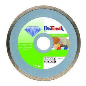 Disc diamantat DiaTehnik DY 115 mm, pentru taiere ceramica imagine