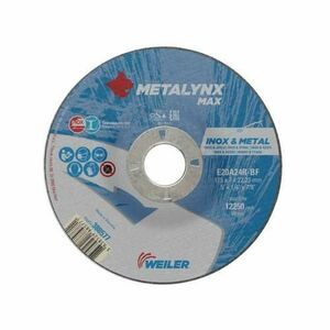 Disc abraziv polizare inox si metal Metalynx Max, 125 x 7 mm imagine