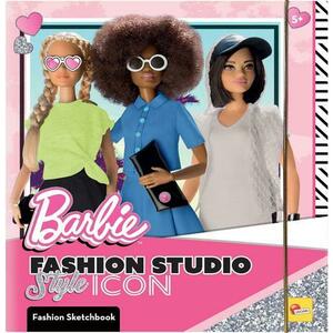 Set de colorat cu activitati Lisciani Barbie Fashion Icon imagine
