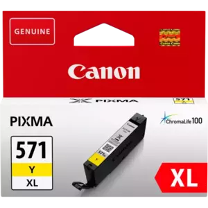 Cartus Inkjet Canon CLI-571Y XL Yellow 11ml imagine