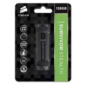 Flash USB Corsair Survivor Stealth 128GB USB 3.0 imagine
