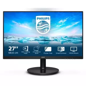 Monitor LED Philips 271V8LA 27" Full HD 4ms Negru imagine