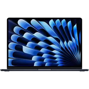 Notebook Apple MacBook Air 15 (2023) 15.3" Apple M2 8-core GPU 10-core RAM 8GB SSD 256GB Tastatura US Midnight imagine