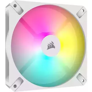 Ventilator Corsair iCUE AR120 Digital RGB PWM Fan Single Pack White imagine