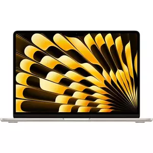 Notebook Apple MacBook Air 13 (2024) 13" Apple M3 8-core GPU 8-core RAM 8GB SSD 256GB Tastatura INT Starlight imagine