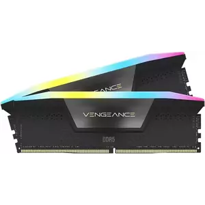 Memorie Desktop Corsair Vengeance RGB 32GB(2 x 16GB) DDR5 6600Mhz CL38 Black for Intel 700 Series imagine