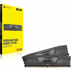 Memorie Desktop Corsair Vengeance 32GB(2 x 16GB) DDR5 5600Mhz CL40 AMD EXPO Black imagine