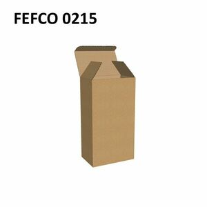Cutie carton cu autoformare 110x70x200, natur, microondul E 360 g, FEFCO 0215 imagine