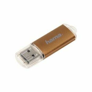 Memorie USB HAMA Laeta 124005, 128GB, USB 3.0, maro imagine