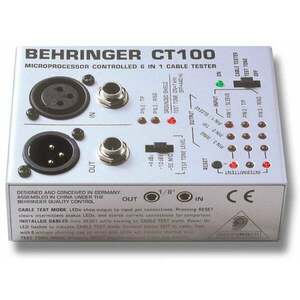 Behringer CT100 Analizator de cabluri imagine