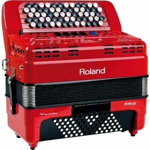 Roland FR-1x Red Acordeon cu butoane imagine