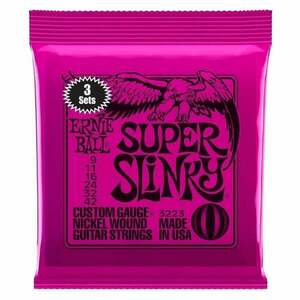 Ernie Ball 3223 Super Slinky 3-Pack imagine
