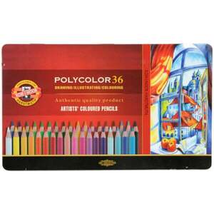 KOH-I-NOOR Set de creioane colorate Mix 36 buc imagine
