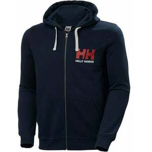Helly Hansen Men's HH Logo Full Zip Hanorac cu gluga Navy S imagine
