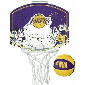 Wilson NBA Team Mini Hoop Los Angeles Lakers Baschet imagine