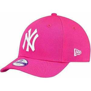 New York Yankees 9Forty K MLB League Basic Hot Pink/White Youth Șapcă imagine