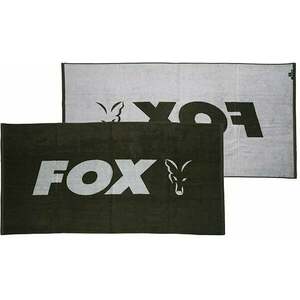 Fox Fishing Beach Towel Green/Silver 160 cm imagine