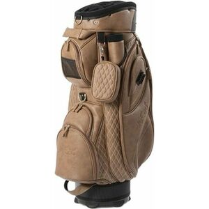 Jucad Style Dark Brown/Leather Optic Geanta pentru golf imagine