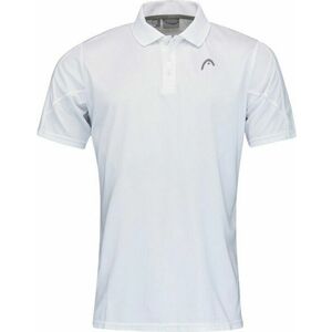 Head Club 22 Tech Polo Shirt Men White M Tricou Tenis imagine