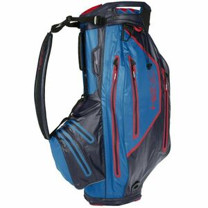 Sun Mountain H2NO Elite Cart Bag Navy/Cobalt/Red Geanta pentru golf imagine