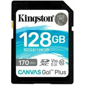 Kingston 128GB SDXC Canvas Go! Plus CL10 U3 V30 SDHC 128 GB Carduri de memorie imagine