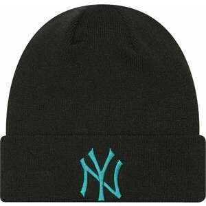 New York Yankees MLB League Essential Cuff Beanie Black/Light Blue UNI Căciulă imagine